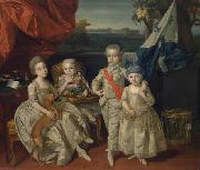 Johann Zoffany The children of Ferdinand of Parma Sweden oil painting artist